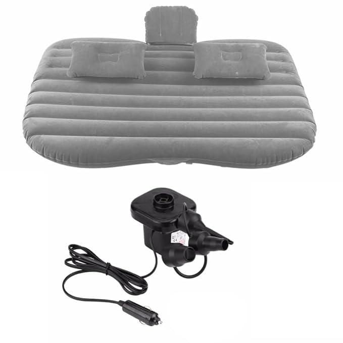 Inflatable Car Travel Bed with Dual Air Pillows – Ultimate Backseat Comfort for Long Journeys