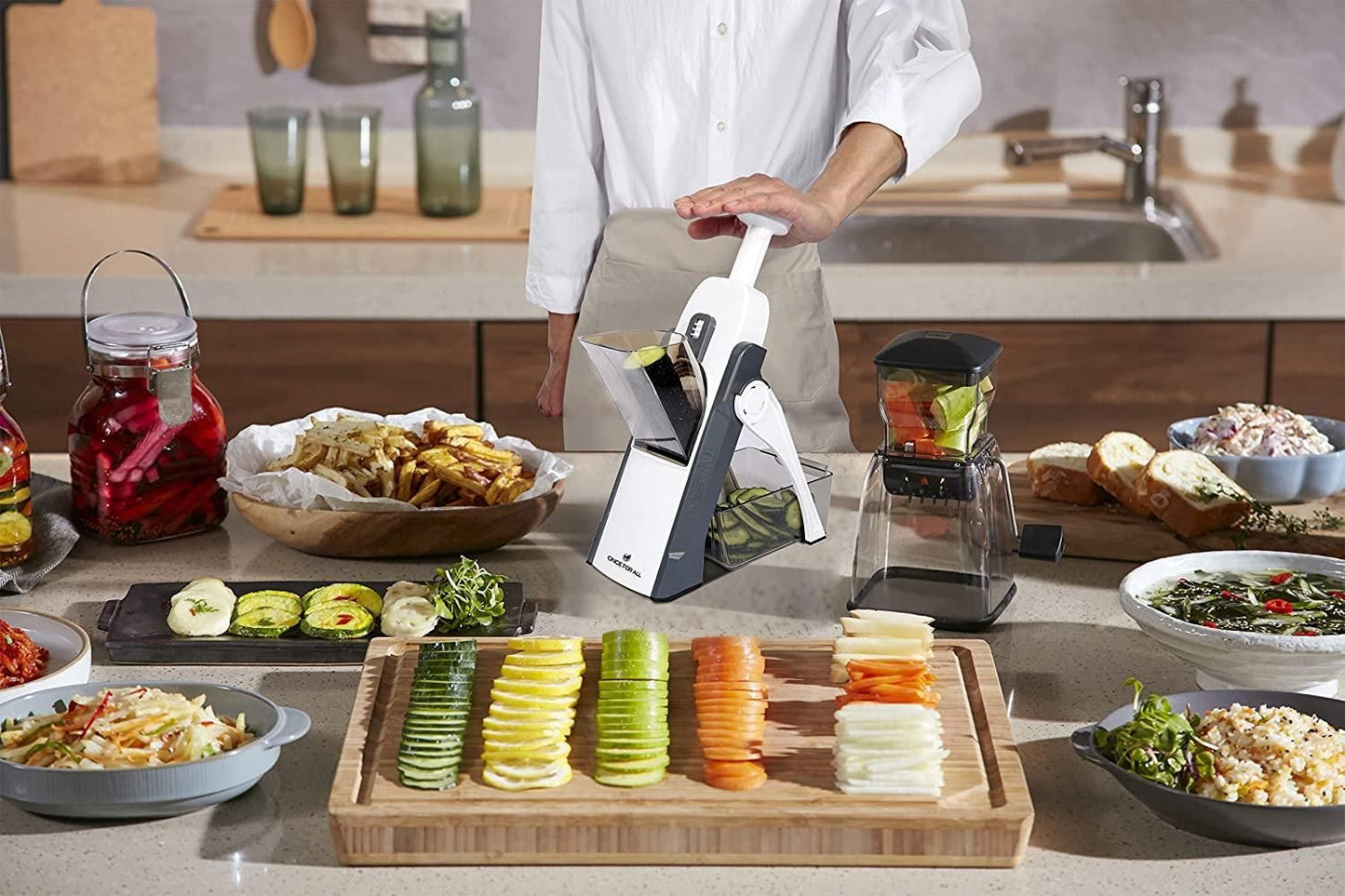 ProChef Compact Vegetable Chopper & Slicer – Effortless Cutting for Your Kitchen
