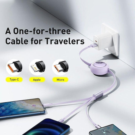 TriConnect 3-in-1 Fast Charging Cable