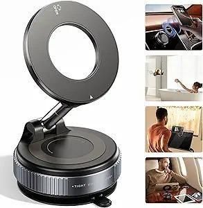 Universal Vacuum Suction Magnetic Phone Bracket – Hands-Free Mobile Holder for All Surfaces