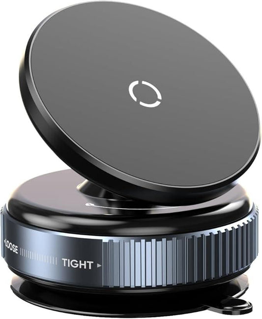 360° Magnetic Suction Phone Holder – Universal Mount for Car, Desk & Kitchen Use