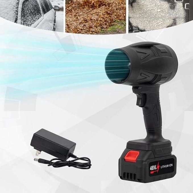 Cordless Turbo Jet Blower – Powerful Handheld Air Dryer for Car Cleaning, Dust Removal & Snow Clearing