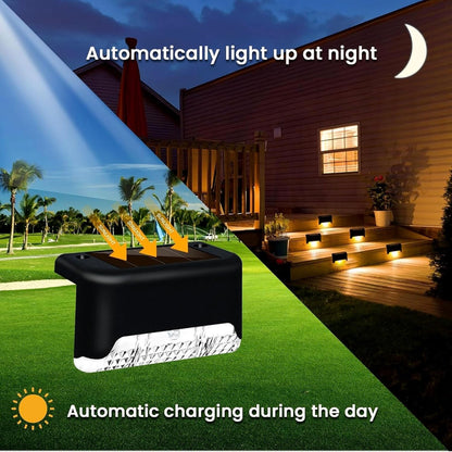 SetMart’s Solar Glow™ – Waterproof Deck & Pathway Lights, 4-Pack